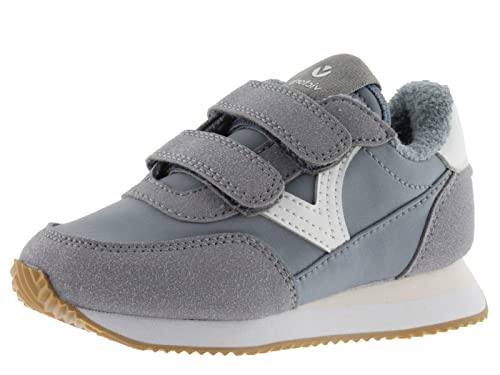 Victoria Basket Basse Unisexe Astro Kids Nylon & Pièces Assorties & Scratch 1137101 pour Enfants Jeans 34
