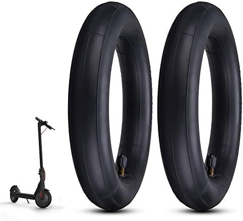 Merklano 8.5 Inch Double Thickness Inner Tubes Tires Electric Scooter Rubber Tire 8 1/2x 2 Replacement Tyre For Xiaomi M365 Other 8.5-Inch Universal Inflatable Inner
