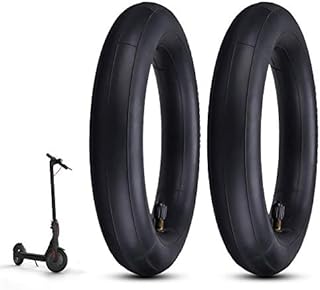 Merklano 8.5 Inch Double Thickness Inner Tubes Tires Electric Scooter Rubber Tire 8 1/2x 2 Replacement Tyre For Xiaomi M365 Other 8.5-Inch Universal Inflatable Inner