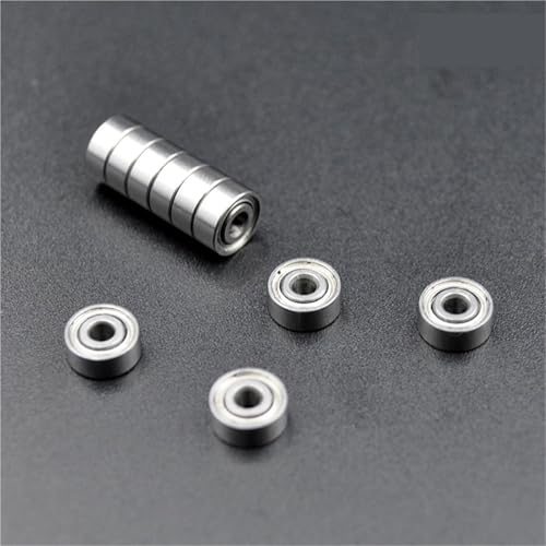 Roulements MR62 ZZ 2mm miniatures ultra-fluides pour matériel de précision, 10 pièces