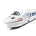 WolVol Beautiful Lightning Electric Train Toy with Music, goes Around and Changes Directions on Contact (Battery Powered) - Great Gift Toys for Kids