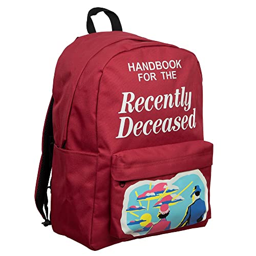 Beetlejuice Handbook For The Recently Deceased Backpack Bookbag One Size #TOP1