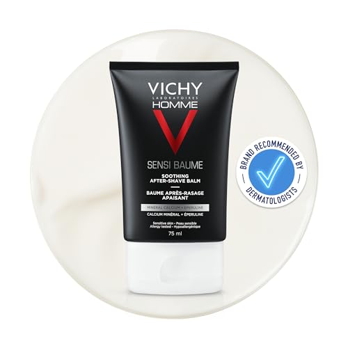 Image of Vichy Homme Sensi Baume Soothing After Shave Balm 75ml