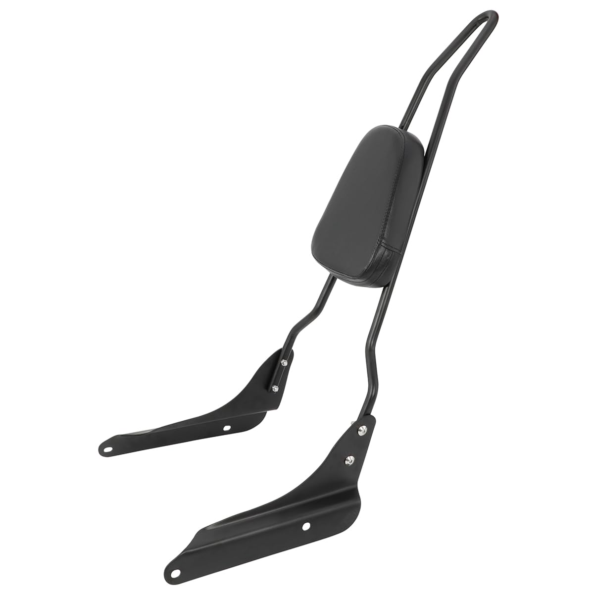 Passenger Sissy Bar Tall Backrest Pad Fit for Honda Shadow VLX 600 VT600C VT600CD Deluxe 1998-2008, Black