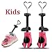 Valentoria Shoe Stretcher for Kids fit for 3-12 Years Old Children,4-Way Adjustable Shoe Stretcher for Boys Girls Length Width Wide Feet(Pink, Kids)