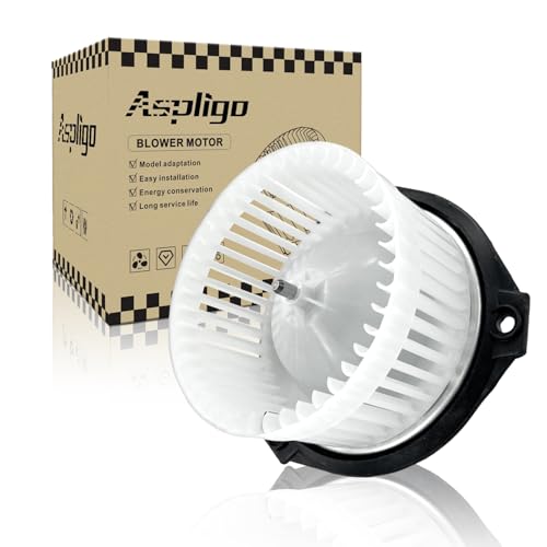 Aspligo 700073 - Conjunto de ventilador de motor de ventilador de calentador de CA para Buick Century 2001-2005, Regal 2001-2004, para Chevy Impala Monte Carlo 2001-2003, para Pontiac Grand Prix 2001