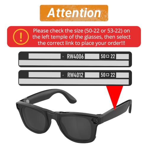 HiBloks Clip polarisé pour Ray-Ban Meta Wayfarer Gen 1/2 Standard 50-22 – vue 2