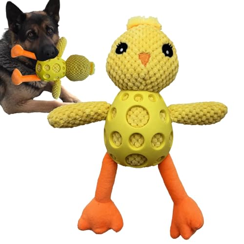 Jouet couineur pour chien stressé poussin peluche interactive - 7