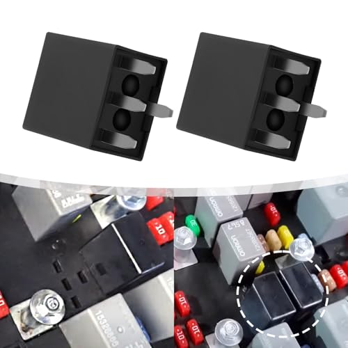 2PCS 15016745 4-Pin Headlight A/C Relay Fit for GM Chevrolet Trailblazer Buick GMC Fuse Module Tested Multi-Purpose Relay