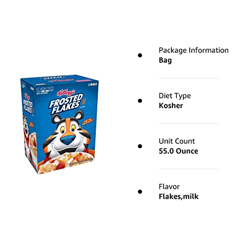 Kellogg's Frosted Flakes Cereal (55 oz.)
