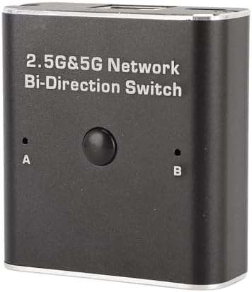 GOWENIC 2.5G 5G Bi-Directional Network Switch, High Speed 1000Mbps, 2 ...