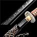 HERO SWORD Advanced Nugui Polishing Dragon King Katana Razor Sharp Clay Tempered T10 Steel Katana Real Hamon Razor Sharp Samurai Sword Authentic Japanese Knives Combat Ready