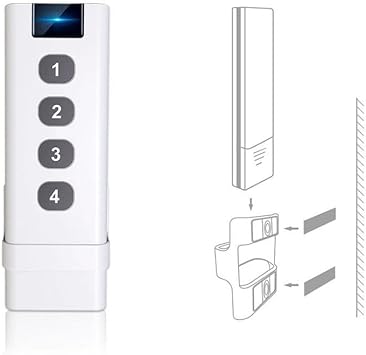 Smart Home 4 Buttons Scene Switch Push Button Controller 12 Modes Remote Control Scene Switch for Tuya for Zigbee