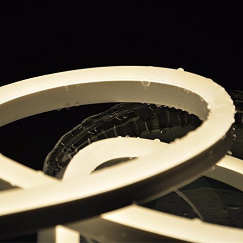 LED Flexible Strip Light Neon Flex Tube Frosted Rope String for Diwali Christmas Home Decoration, 5M (Warm White)-picture-11