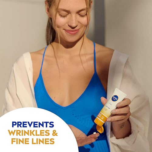 NIVEA SUN Q10 Przeciwzmarszczkowy krem przeciwsłoneczny do twarzy SPF 50 50 ml