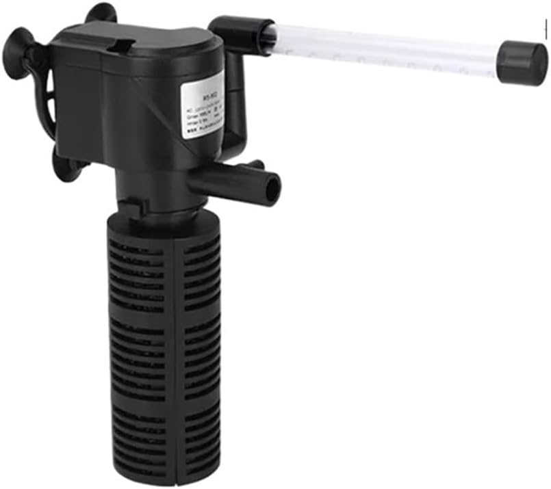 3 in 1 Silent Aeration Water Purifier Internal Pump Submersible Aquarium Oxygen Filter Fish Tank Submersible Water Purifier(RS 602 EU)