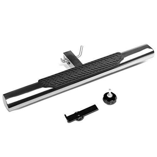 Dna Motoring Hitst-2-4O-111-Ss-T2 Class Iii 4" Oval Hitch Step,Silver #TOP6