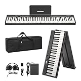 88 Keys Piano Keyboard Set, Electronic Digital Piano with Built-in Speaker Microphone, Portable Keyboard Gift Teaching for Beginners, Electric Piano for Birthday Gift