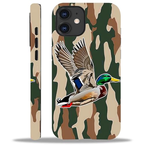Coque iPhone 11 motif canard colvert et camouflage CARLOCA