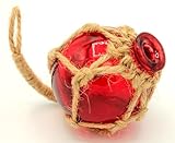 Matériau : verre et cordage/sisal