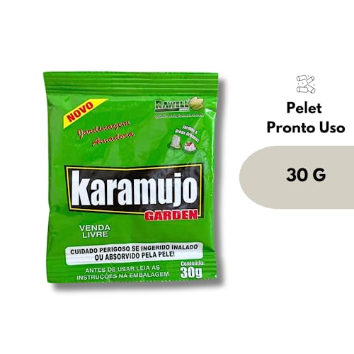 Lesmicida Caramujo Karamujo 30gr Pronto Uso Gramado e Jardim