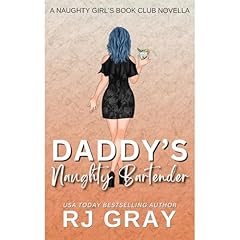 Daddy's Naughty Bartender Audiolibro Por RJ Gray arte de portada
