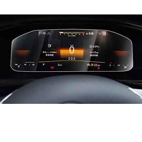 Film de protection en verre trempé pour tableau de bord VW Taos et T-Cross 2020-2022