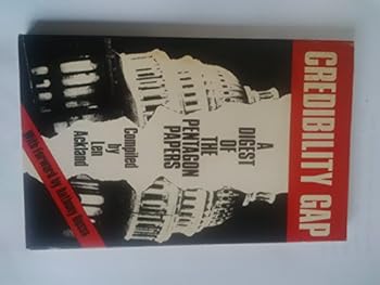 Paperback Credibility Gap: A Digest of The Pentagon Papers Book