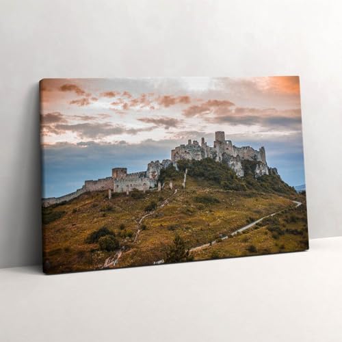 Image sur toile Château de Spiš pour habiller un mur vide tableau 60x40