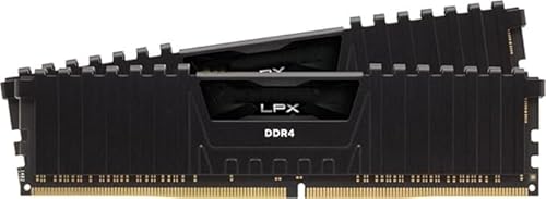 LPX 16GB (2 x 8GB) DDR4 3200 (PC4-25600) C16 1.35V Desktop Memory - Black