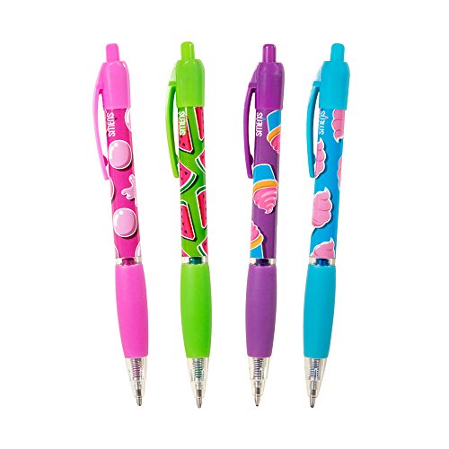 image for Scentco Glitter Gel Smens - Gourmet Scented Pens, Colored Gel Ink, Med