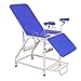 WSN Lettino Medico ginecologico, Materiale del Tubo Quadrato Ispessito, Sedia operativa Semplice, Letto clinico privato riproduttivo,Blu