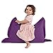 Green Bean© Poltrona a sacco per bambini 70x100cm & 70lt imbottitura perle EPS - Interno & Esterno – Gigante Cuscino per pavimento Poltrona Per sedersi sdraiarsi Adatta a ragazzi e ragazze Viola