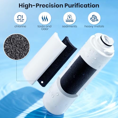 3 Pack 51300C Replacement Filter Compatible with Elkay 51300C EWF3000 ezh2o ERF750, 55898C Bottle Station, High Capacity 3000 Gallon (No Chip) by Nocturpur - Image 4