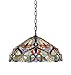 Chloe Lighting CH33352VR18-DH2 Tiffany-Style Victorian 2 Light Ceiling Pendant Fixture 18-Inch Shade, Multi-Colored