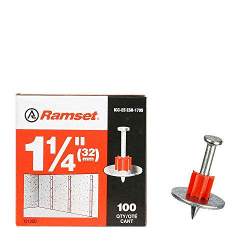 Ramset 1510SD 1-1/4-Inch Washered Pins cover