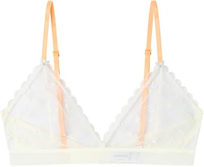 Women'secret Triangular Spring Broderie Sujetador Mujer (Pack de 1)