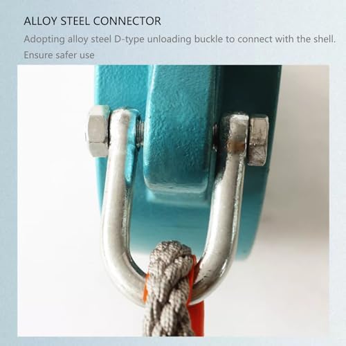 Self-Retracting Fall Protection Lanyard, 150kg/330lb Capacity, 7m/23ft Steel Safety Rope with Double Locking, Ideal for Work-at-Height Safety and Fall Arrest