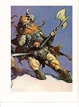 1975 Full Color Plate The Snow Giants Details by Frank