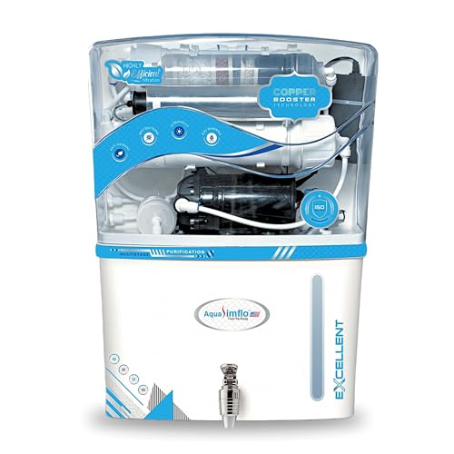 Excellent | RO+UV+UF+TDS Control |7 stage filtration |12 ltr storage |White