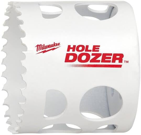 Hole Dozer Hole Saw, Bi-Metal, 2-1/8 in