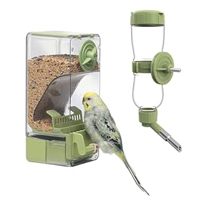 4 Comederos Automáticos Para Pájaros - Dispensador De Agua Y Comida Para Loros, Periquitos Y Aves Pequeñas