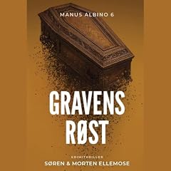 Diseño de la portada del título Gravens r&oslash;st