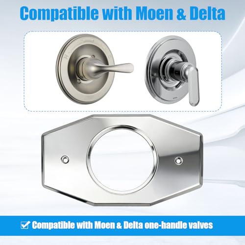 A502-26 One-Hole Remodel Cover Plate for Moen and delta shower valve plate by Txdiyifu - Image 3