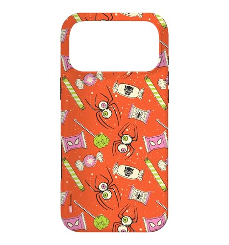 Carcasa para iPhone 17 Pro MAX Marvel Super Heroes Spider-Man & Avengers Halloween Candy