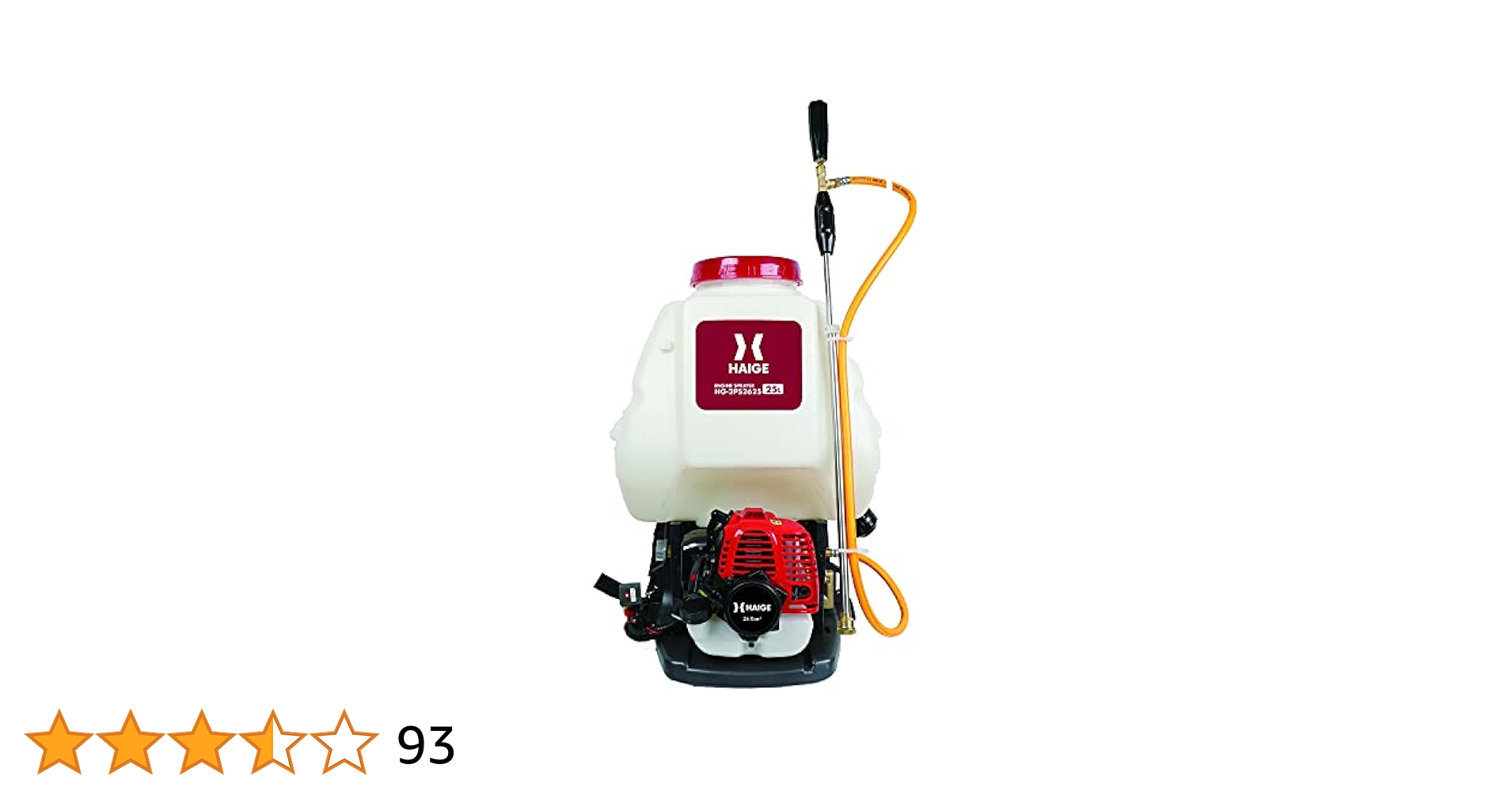 【未使用品】エンジン噴霧器 背負い式 2スト 25Lタンク【540】 楽天市場】ハイガー エンジン噴霧器 背負い式 2スト 25Lタンク