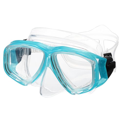 Masque de plongée en silicone anti-buée PATIKIL pour éviter l'eau dans le nez en nageant