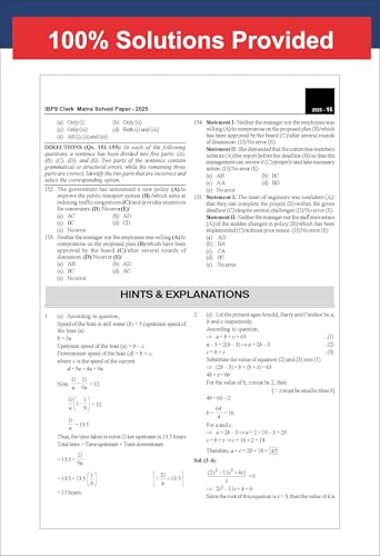 Image of Disha 26 Year-wise IBPS Clerk Preliminary & Main Exams Previous Year Solved Papers (2025 - 2011) 8th Edition