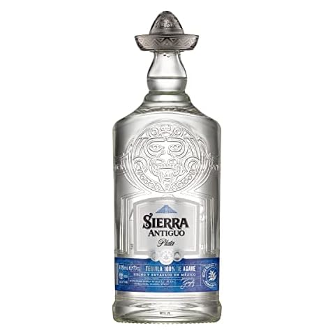 Sierra Antiguo Plata - reiner Tequila Blanco aus 100 % Blaue Weber Agave - Tequila mit klarer Agaven- und Zitrus-Note Cover
