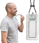 AirTamer A302 | Small Personal and Portable Air Purifier | Lithium Battery Operated | New Electrostatic Purification Technology, Proven Performance, Metal Travel Case